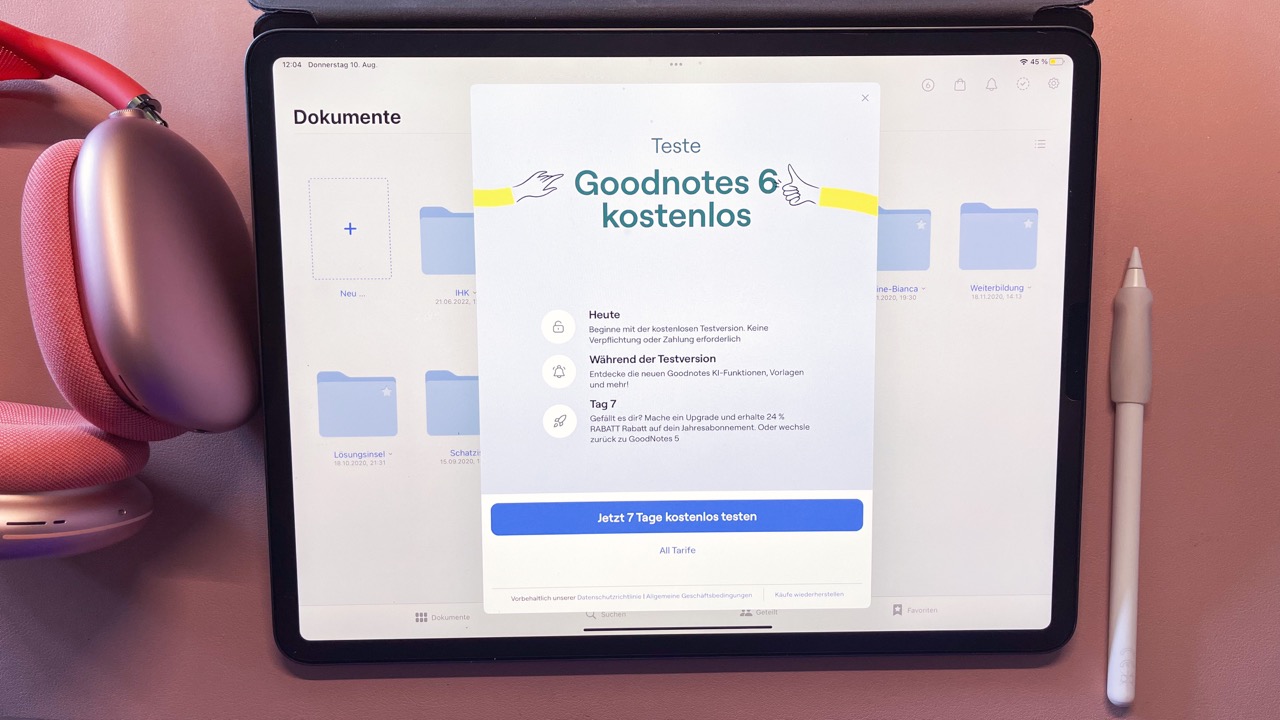 Das neue GoodNotes 6 - Lohnt sich das Upgrade?